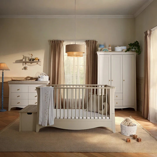 CuddleCo Clara Luxe 3pc Room Set, Cashmere/Ash