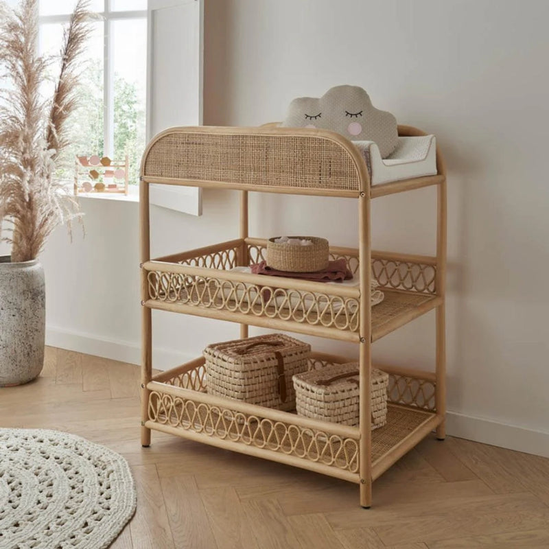CuddleCo Aria Changer, Rattan