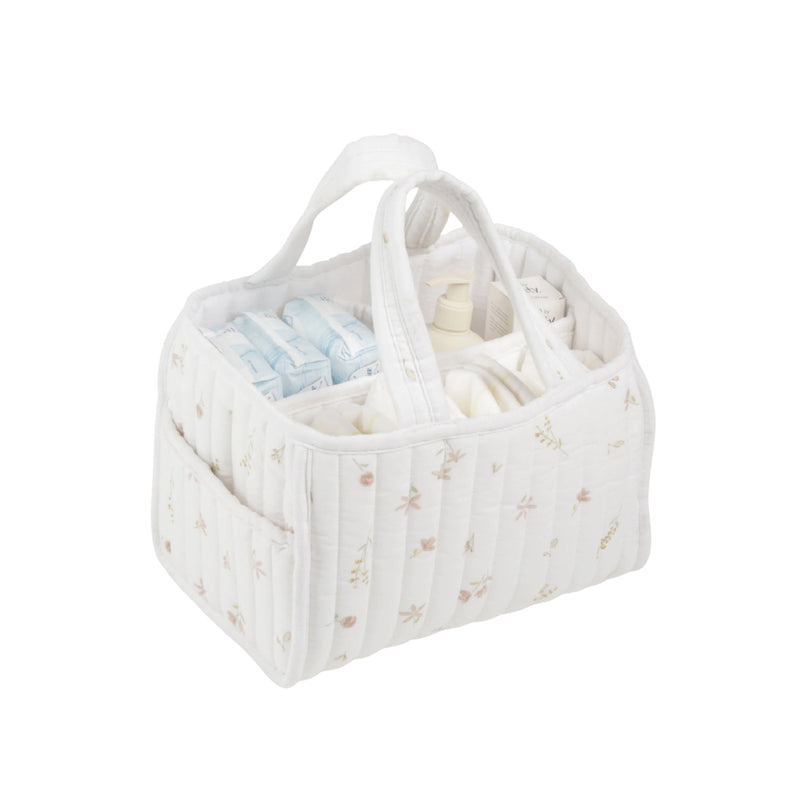 CuddleCo Nappy Caddy, Cashmere Meadow