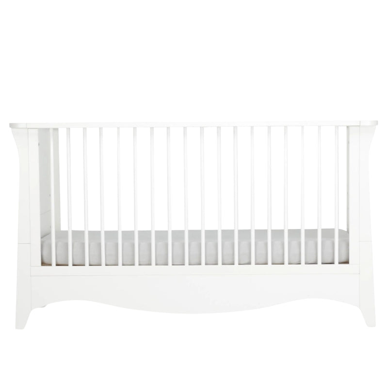 CuddleCo Clara 2pc Nursery Room Set & Mattress, White