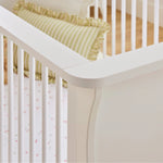 CuddleCo Clara 3pc Nursery Room Set & Mattress, White