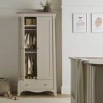 CuddleCo Clara 2 Door Double Wardrobe, Cashmere