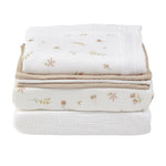 CuddleCo 6pc Co-Sleeper Bedding Set, Cashmere Meadow