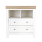 CuddleCo Burford Dresser Changer, White/Oak