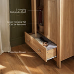 CuddleCo Burford Wardrobe, Oak