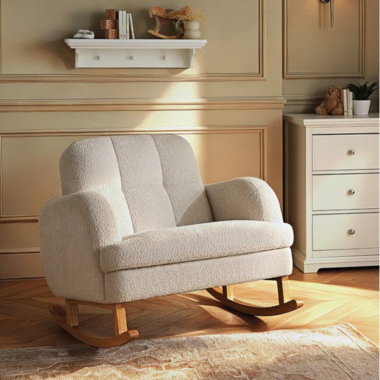 CuddleCo Etta Cuddle Chair, Boucle Mushroom