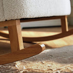 CuddleCo Etta Cuddle Chair, Boucle Mushroom