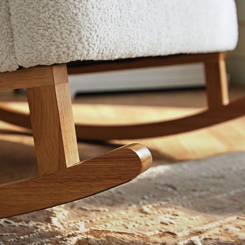 CuddleCo Etta Cuddle Chair, Boucle Mushroom