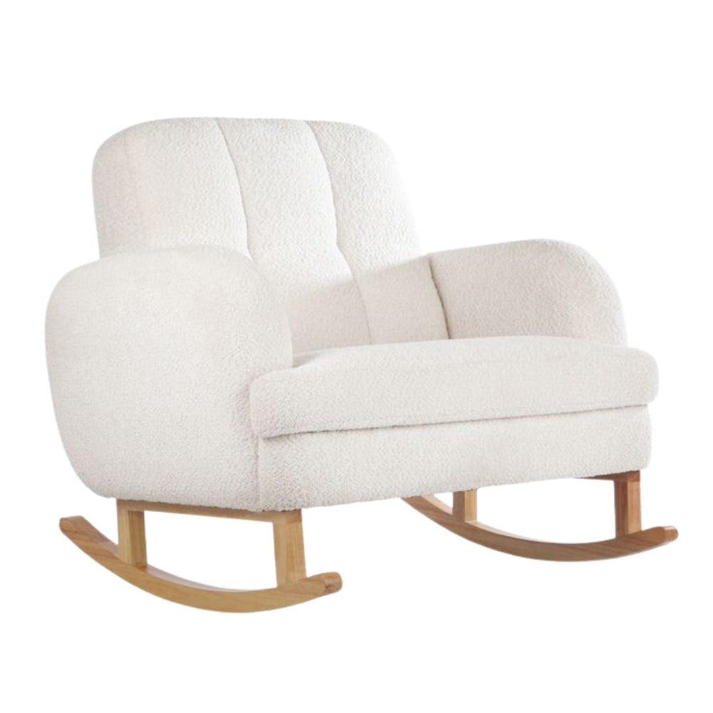 CuddleCo Etta Cuddle Chair, Boucle Off White