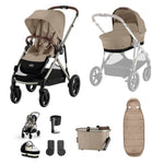 Cybex Gazelle 9pc Bundle, Almond Beige