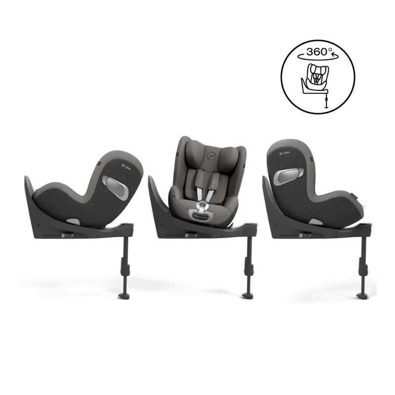 Cybex Sirona T i-Size Car Seat, Sepia Black
