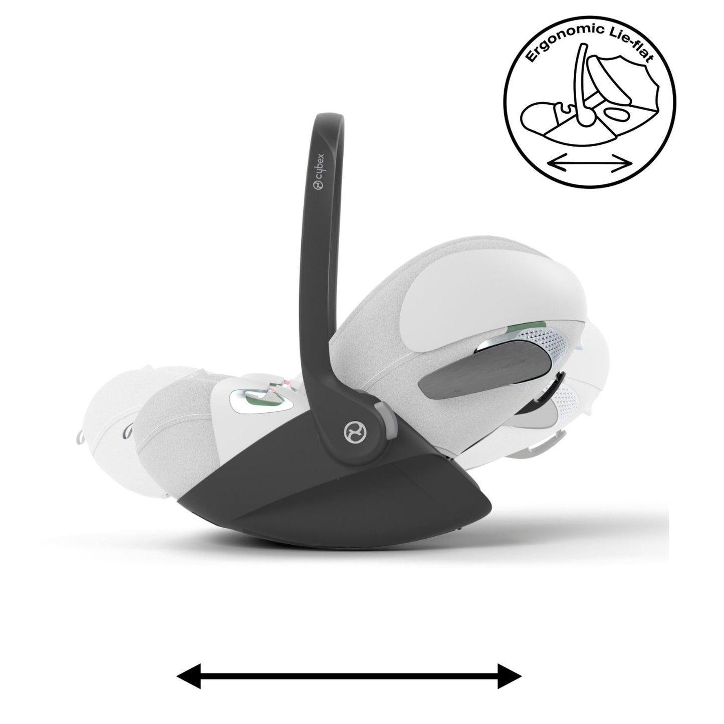 Cybex Cloud T i-Size, Platinum White Plus