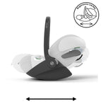 Cybex Cloud T i-Size, Platinum White Plus