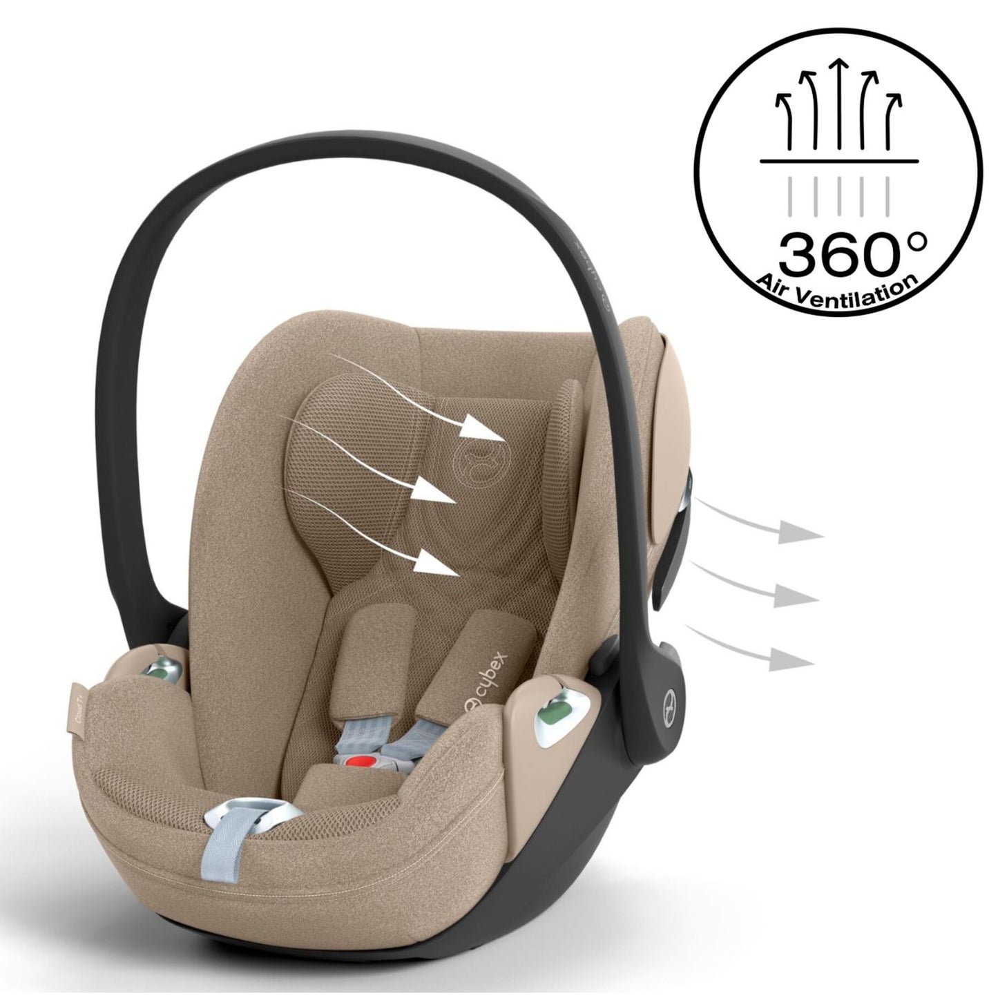 Cybex Cloud T i-Size, Cozy Beige Plus