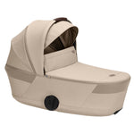 Cybex Balios + Fold Cot Bundle, Almond Beige