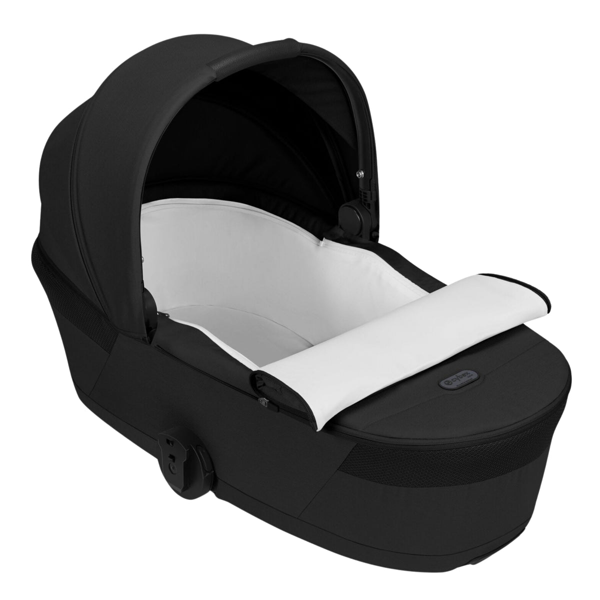 Cybex Balios + Fold Cot Bundle, Moon Black