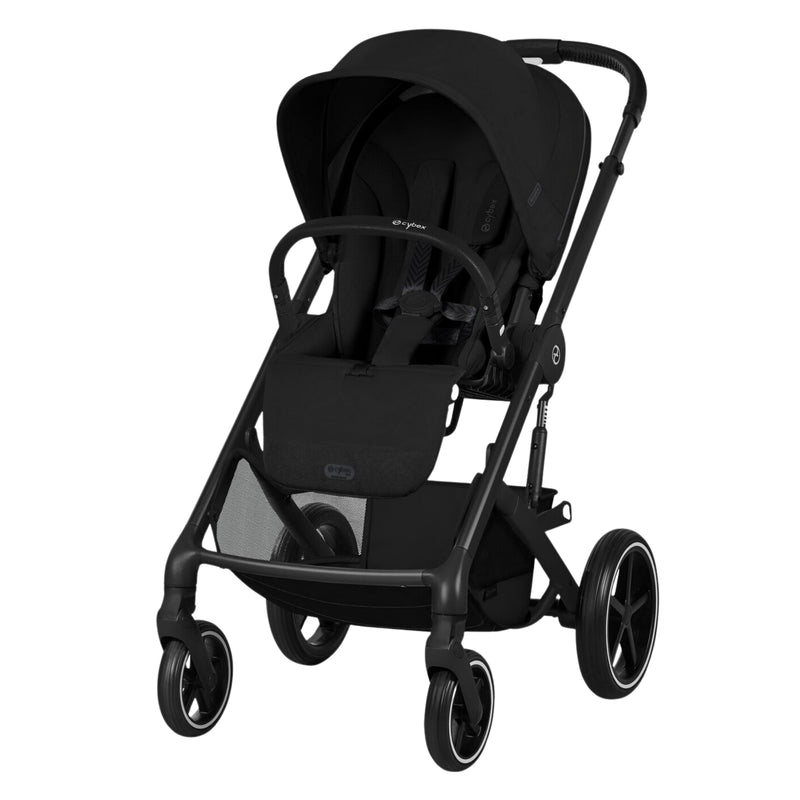 Cybex Balios + Fold Cot Bundle, Moon Black