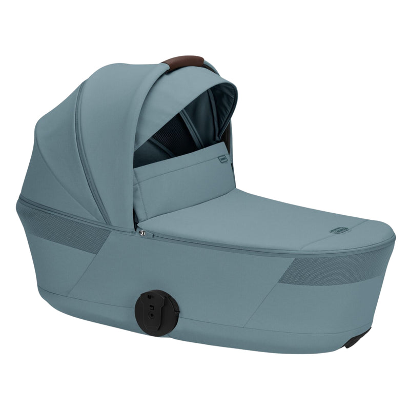 Cybex Balios + Fold Cot Bundle, Stormy Blue