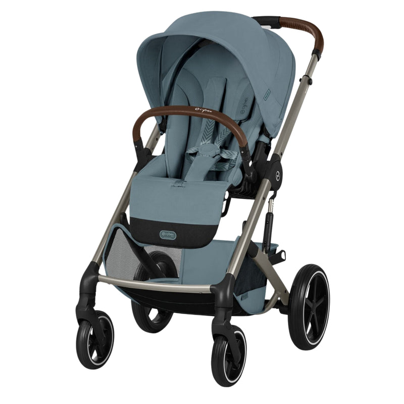 Cybex Balios + Fold Cot Bundle, Stormy Blue