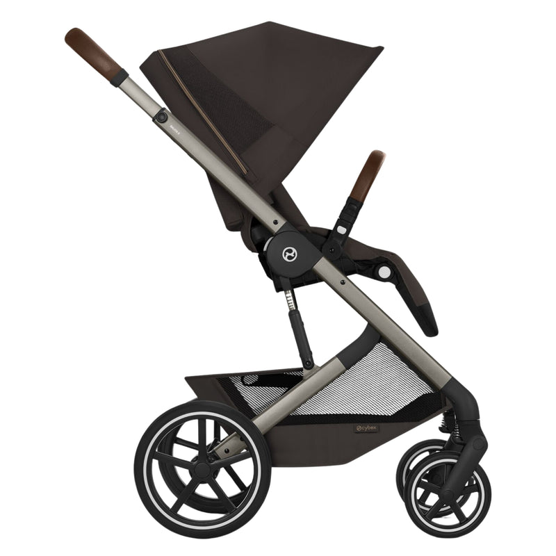 Cybex Balios + Fold Cot Bundle, Chocolate Brown