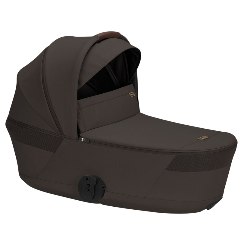 Cybex Balios + Fold Cot Bundle, Chocolate Brown