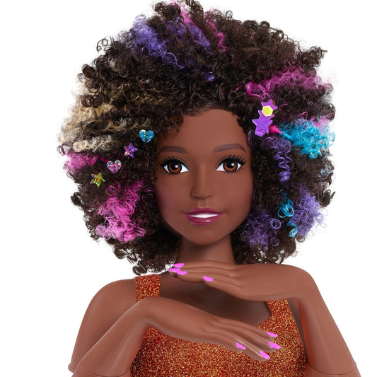 Barbie Rainbow Sparkle Deluxe Styling Head