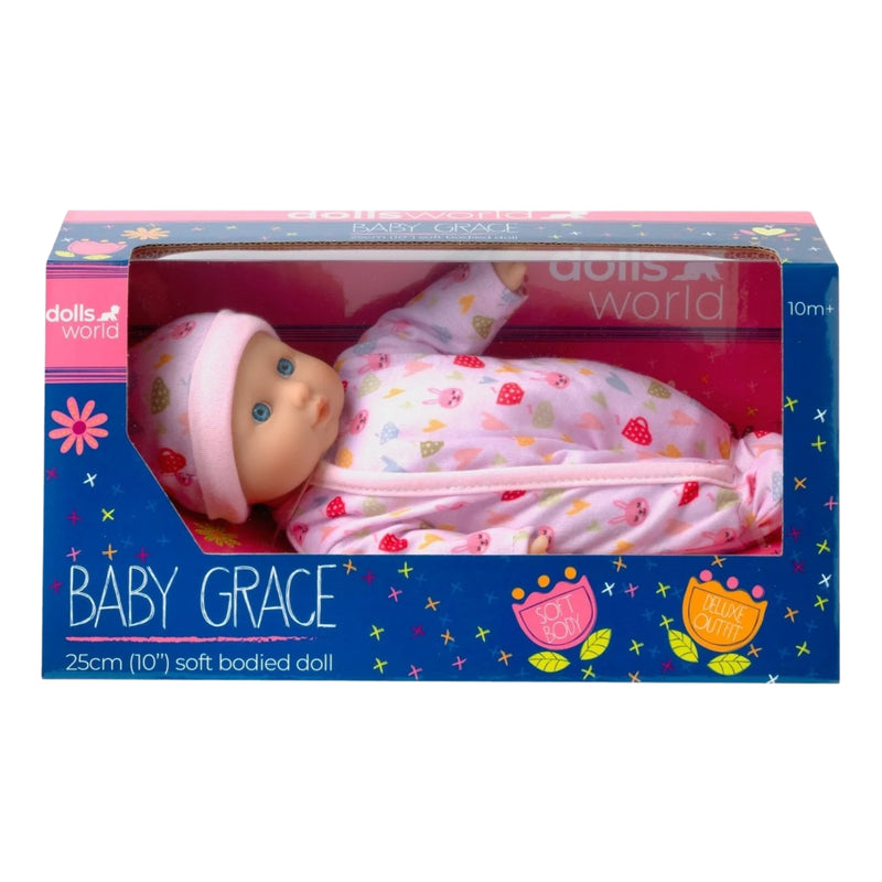 Dollsworld Baby Grace 25cm Soft Doll