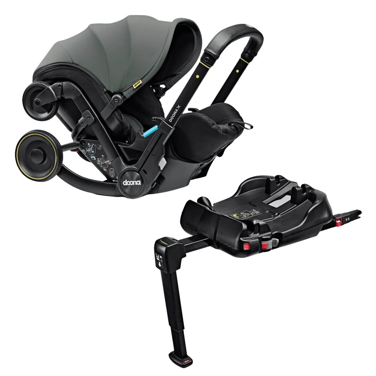 Doona X Car Seat & ISOFIX Base Bundle