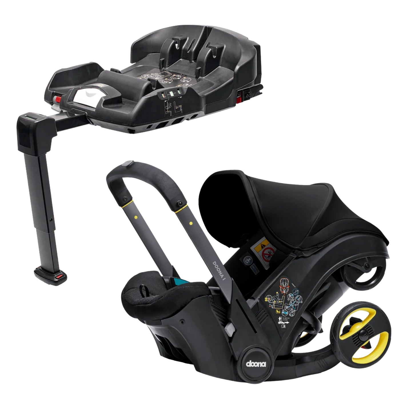 Doona i Car Seat & ISOFIX Base Bundle