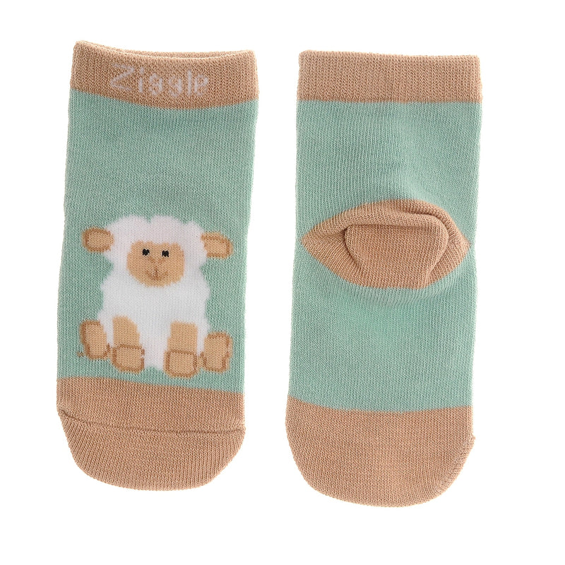 Ziggle Sheep Legging & Sock Set 6-12m