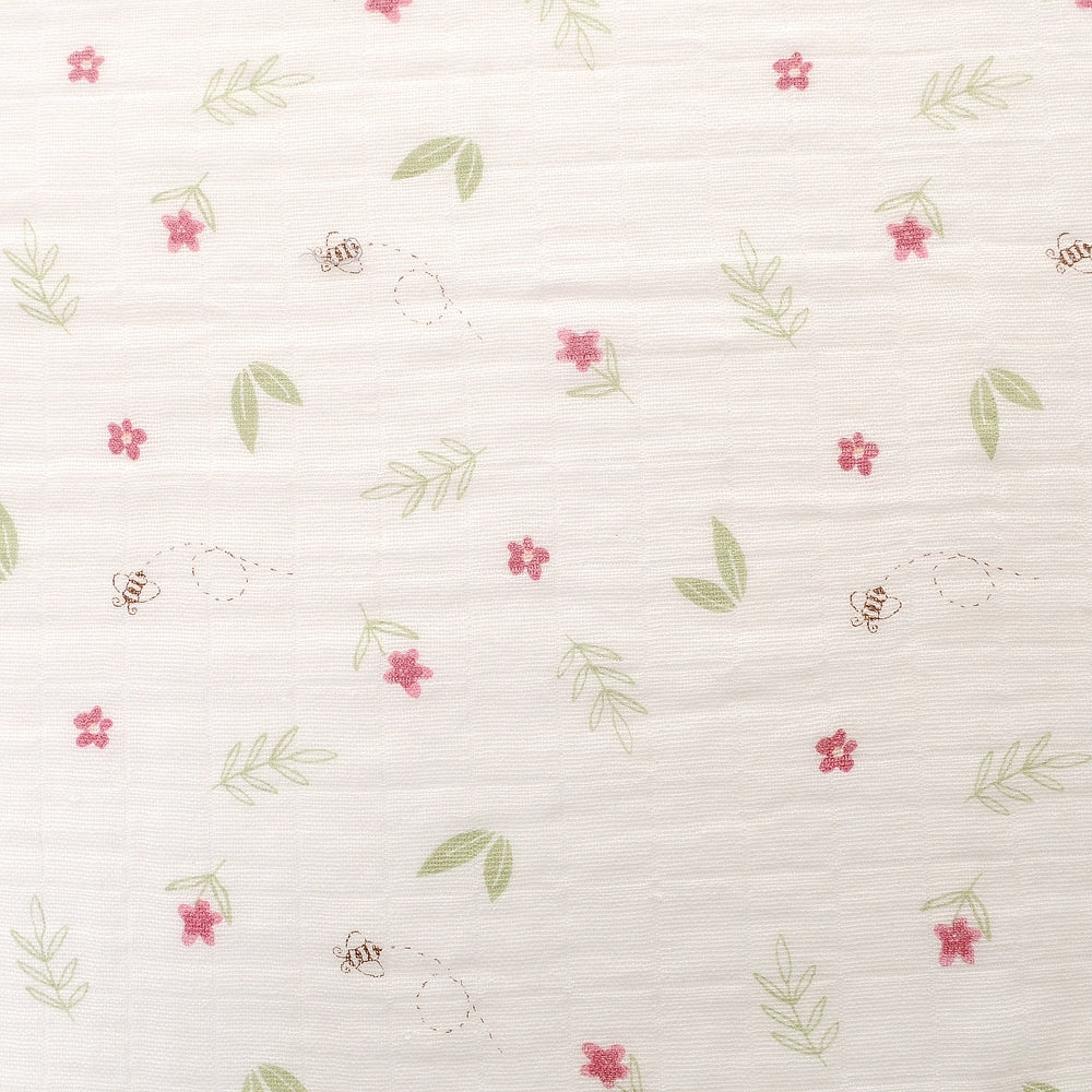 Ziggle 4pc Muslin Washcloths, Bunnies