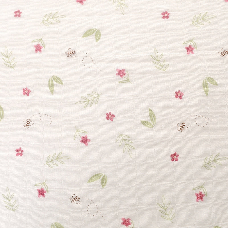 Ziggle 4pc Muslin Washcloths, Bunnies