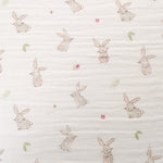 Ziggle 4pc Muslin Washcloths, Bunnies