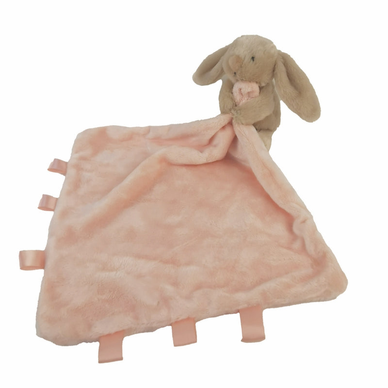 Ziggle Comforter Blanket, Beige Bunny