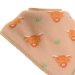 Ziggle 4pc Dribble Bib Set, Farmyard Fun