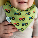 Ziggle 4pc Dribble Bib Set, Farmyard Fun