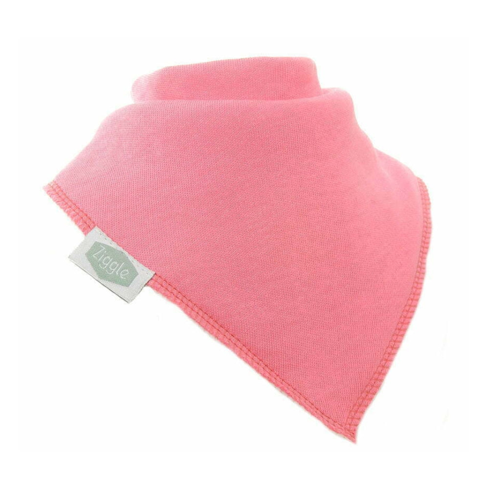 Ziggle 4pc Bandana Dribble Bibs, Hearts and Bows