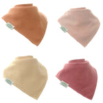 Ziggle 4pc Dribble Bib Set, Berries and Cream