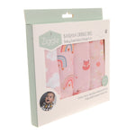 Ziggle 4pc Bandana Dribble Bibs, Dream