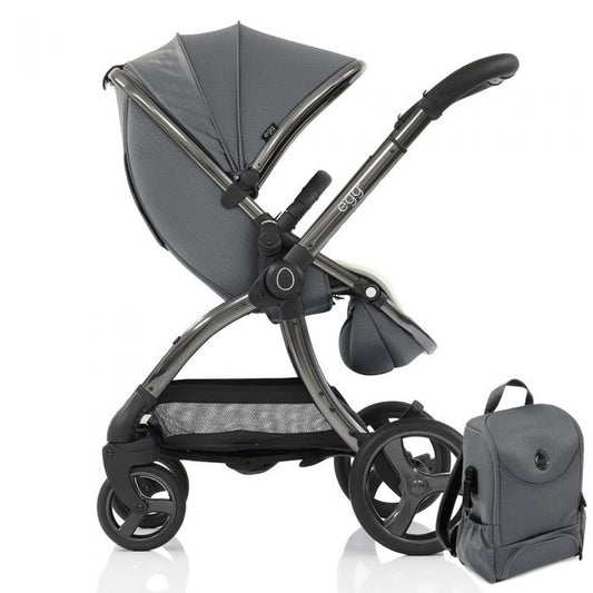 Ex Display Egg2 Jurassic Grey Stroller & Toploader Backpack