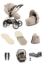 egg3® 8pc Bundle w/ Egg Shell Car Seat