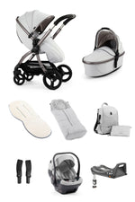 egg3® 8pc Bundle w/ Egg Shell Car Seat