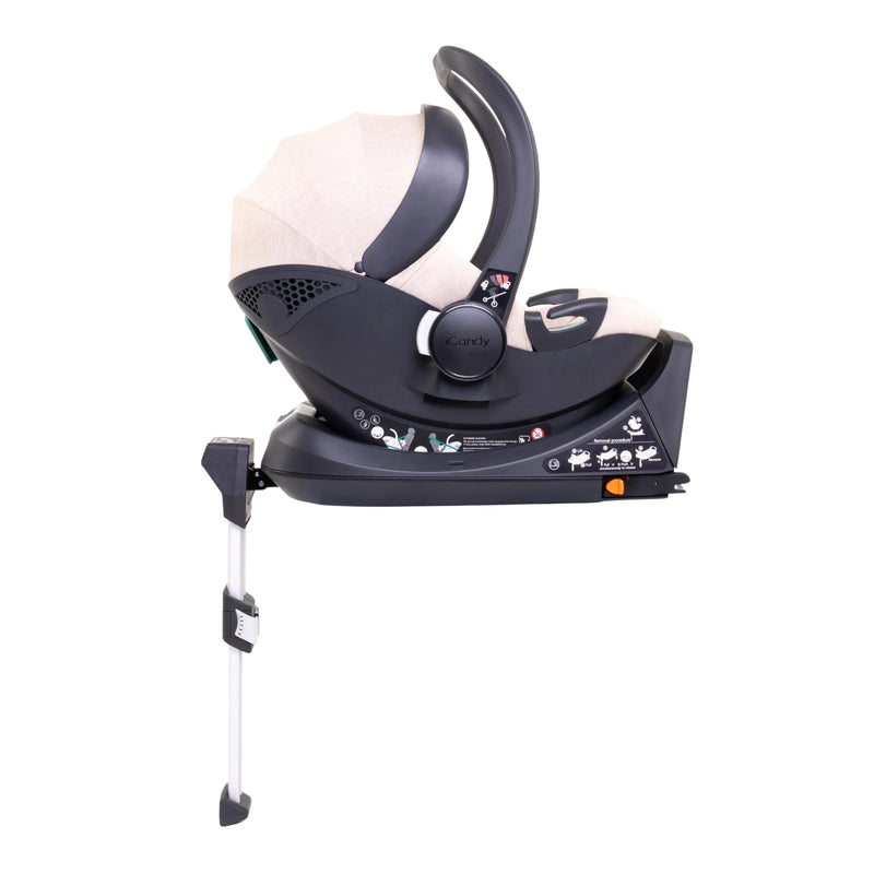 Ex Display iCandy Cocoon Car Seat & Base, Latte