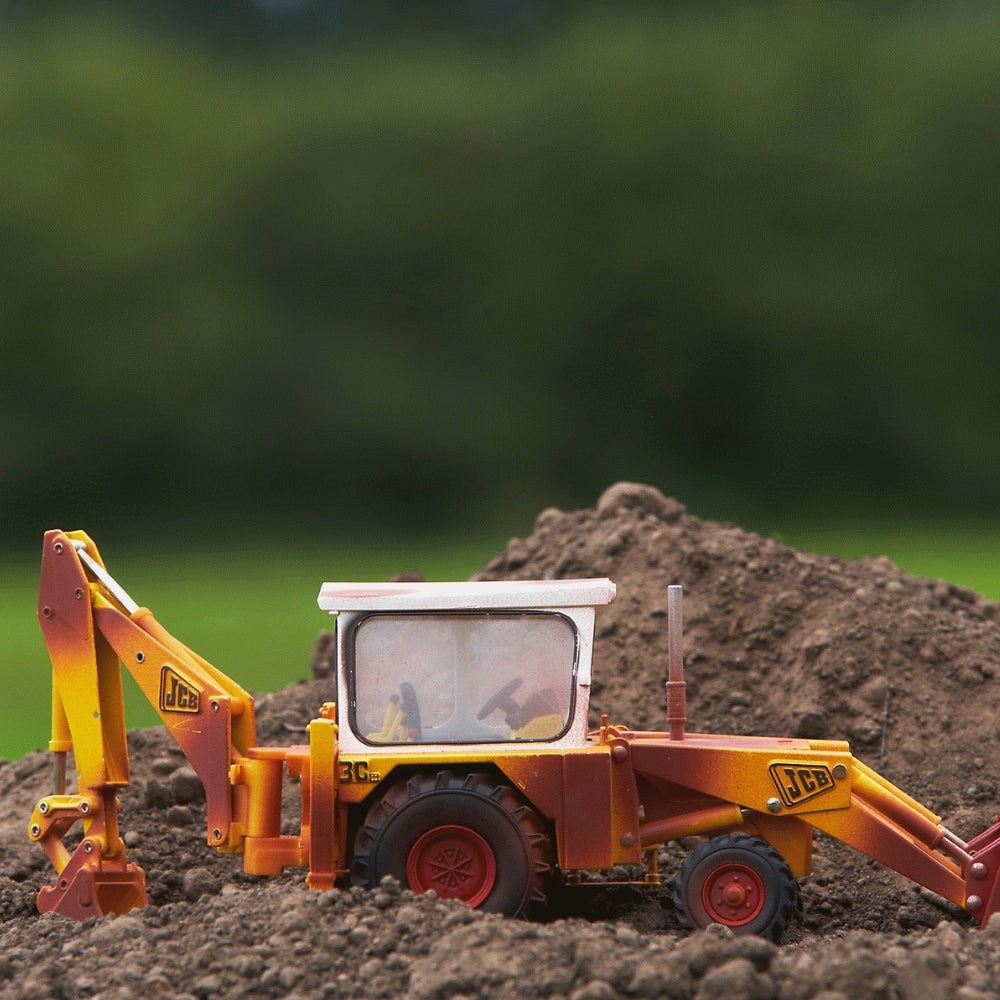 Britains Weathered JCB 3C Mark 3