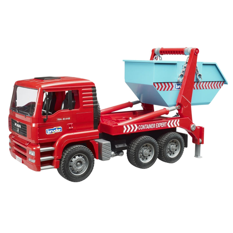 Bruder, MAN TGA Skip Loader Truck