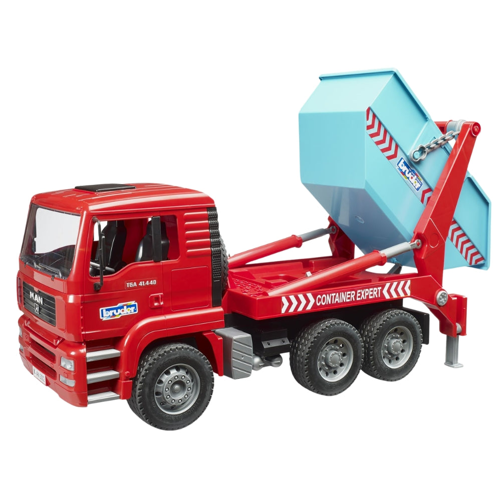 Bruder, MAN TGA Skip Loader Truck