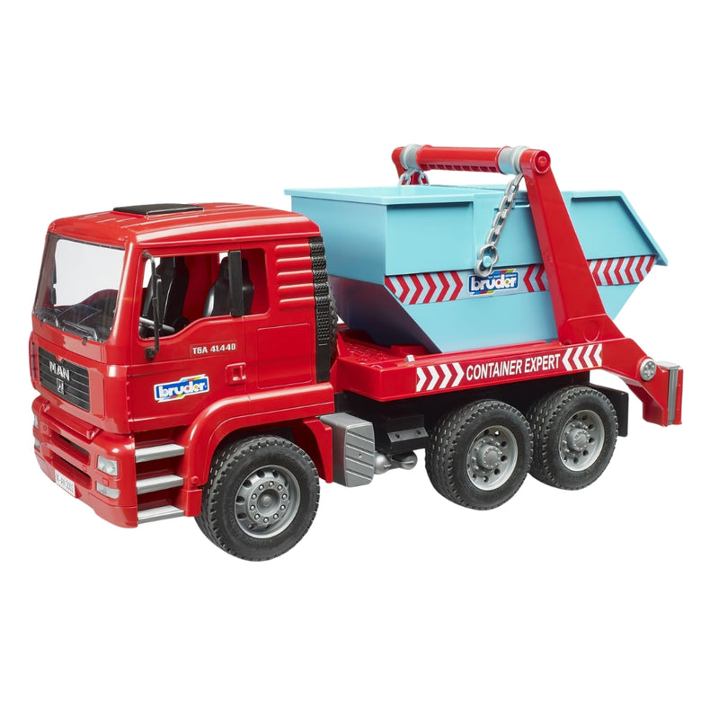 Bruder, MAN TGA Skip Loader Truck