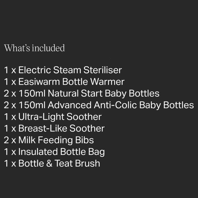 Tommee Tippee Complete Feeding Set, Black