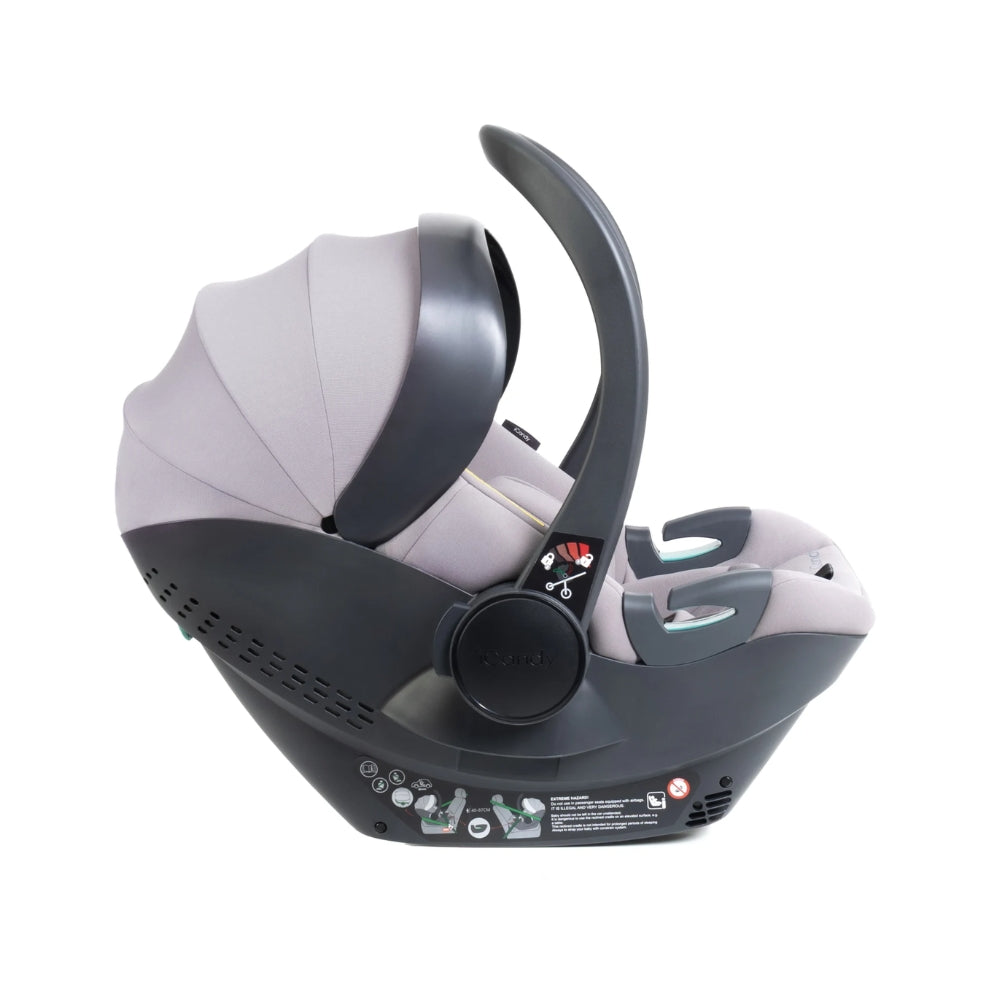 iCandy Cocoon 360 Infant Car Seat & Base, Storm Grey
