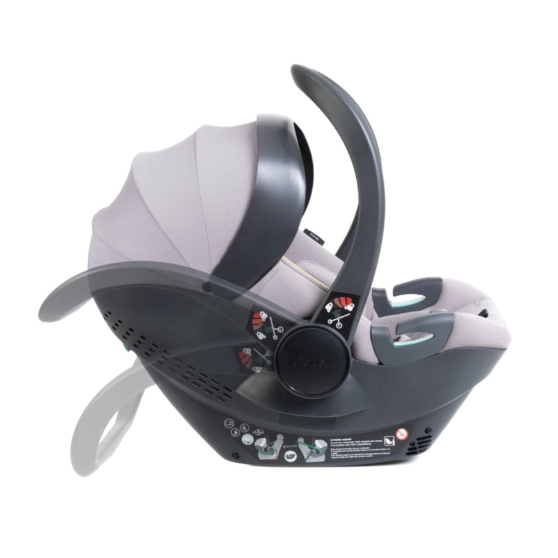 iCandy Cocoon 360 Infant Car Seat & Base, Storm Grey